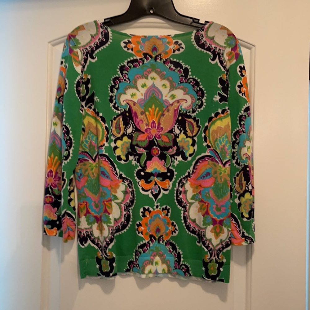 Chaps Multi Colored Sweater - image 3